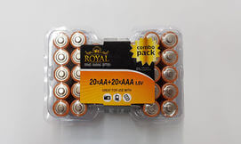 מארז סוללות אלקליין 1.5V