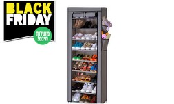 ארון 9 מדפים נייד