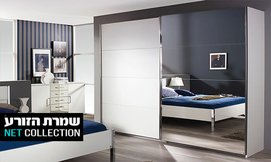 ארון הזזה 2 דלתות עם מראה