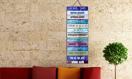 שלט חוקי הבית
