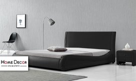 מיטה זוגית מרופדת HOME DECOR