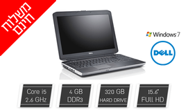 מחשב נייד Dell עם מסך ''15.6