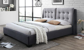 מיטה זוגית מרופדת HOME DECOR