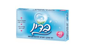 12 חבילות דפי מרכך כביסה בדין