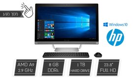 מחשב hp עם מסך מגע ''23.8