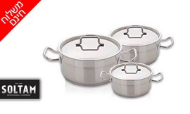סט סירים 6 חלקים SOLTAM