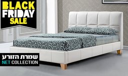 מיטה זוגית מרופדת דגם סינרגיה