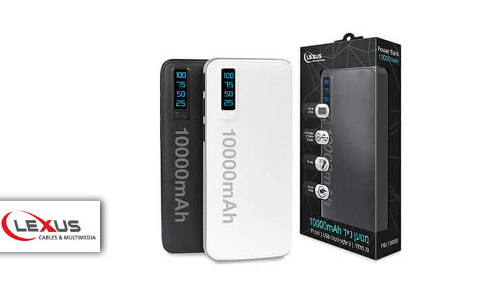 6 מטען נייד 10,000mAh - משלוח חינם! 6 מטען נייד 10,000mAh - משלוח חינם!