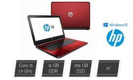 מחשב נייד hp עם מסך 14 אינץ'