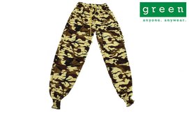 מכנסי שרוואל ארמי Green