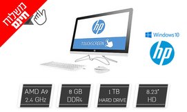 נייח AIO hp עם מסך מגע ''23.8