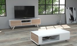 מזנון ושולחן סלון HOME DECOR