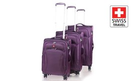 זוג מזוודות swiss travel
