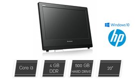 מחשב נייח Lenovo כולל מסך ''20