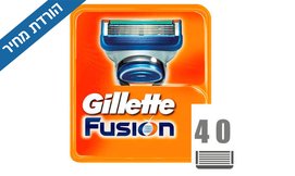 סכיני גילוח Gillete Fusion