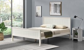 מיטה זוגית מעץ מלא HOME DECOR