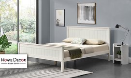 מיטה זוגית מעץ מלא HOME DECOR