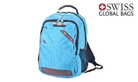 תיק גב למחשב נייד SWISS GLOBAL