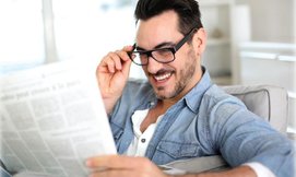 עדשות מולטיפוקל דקות למשקפיים