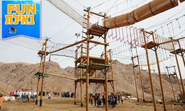פעילות אתגרית בחוות הגמלים