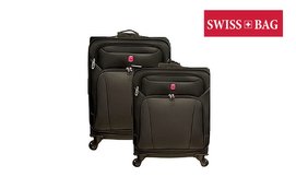 סט 2 מזוודות סופר לייט SWISS