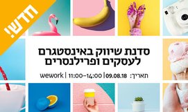 שיווק באינסטגרם לעסקים ופרילנס