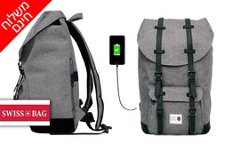 תיק גב למחשב נייד SWISSBAG
