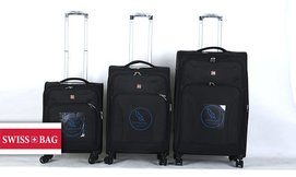 סט 3 מזוודות SWISS PREMIUM