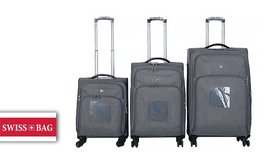 סט 3 מזוודות SWISS PREMIUM