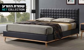 מיטה זוגית מרופדת - שמרת הזורע