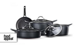 מארז 7 חלקים black marble
