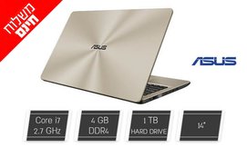 נייד ASUS עם מסך 14 אינץ'