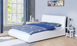 מיטת נוער מרופדת HOME DECOR