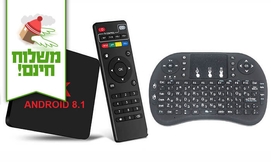 סטרימר ANDROID TV BOX 4K ULTRA