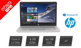 נייד HP עם מסך 14 אינץ'