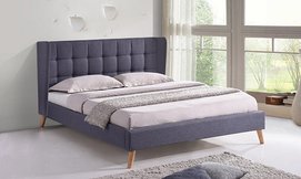 מיטה זוגית מרופדת HOME DECOR