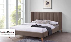 מיטה זוגית מרופדת HOME DECOR