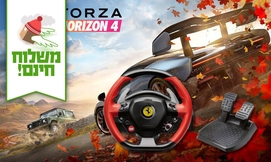 הגה פרארי ThrustMaster
