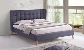 מיטה זוגית מרופדת HOME DECOR