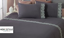 סט מצעים זוגי HOMESTYLE