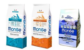 2 שקי מזון יבש לכלבים MONGE
