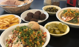מנת חומוס ותוספת ב'בהדונס'