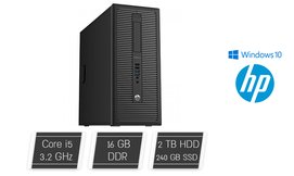 מחשב נייח HP עם סט אלחוטי
