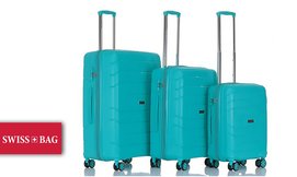 סט 3 מזוודות קשיחות SWISS