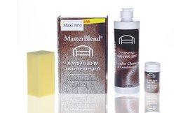 ערכה לניקוי ספות עור