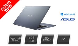 מחשב נייד ASUS עם מסך