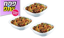 3 תבניות אפייה Corningware