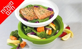 סיר לאידוי במיקרוגל SteamCook