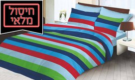 סט מצעי פלנל 100% כותנה