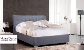 מיטה זוגית מרופדת HOME DECOR